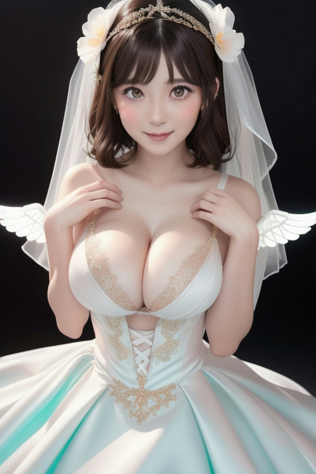 かわいいドレスを着たかわいい女性が見てみたーい