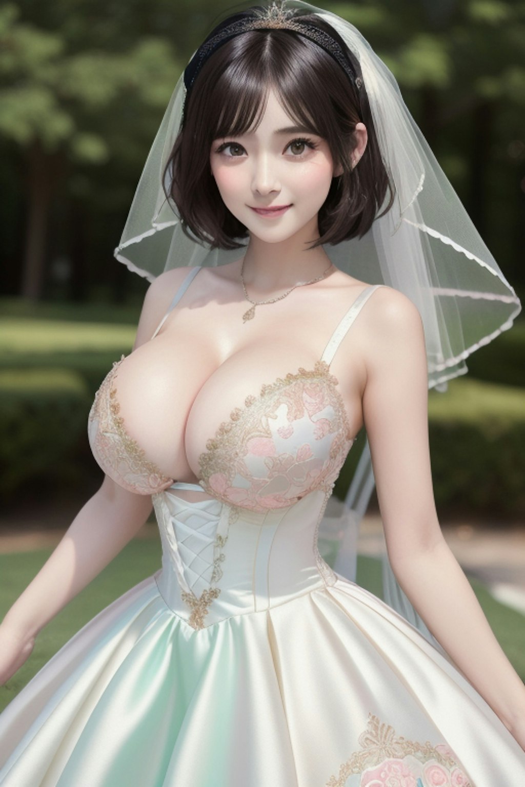 かわいいドレスを着たかわいい女性が見てみたーい