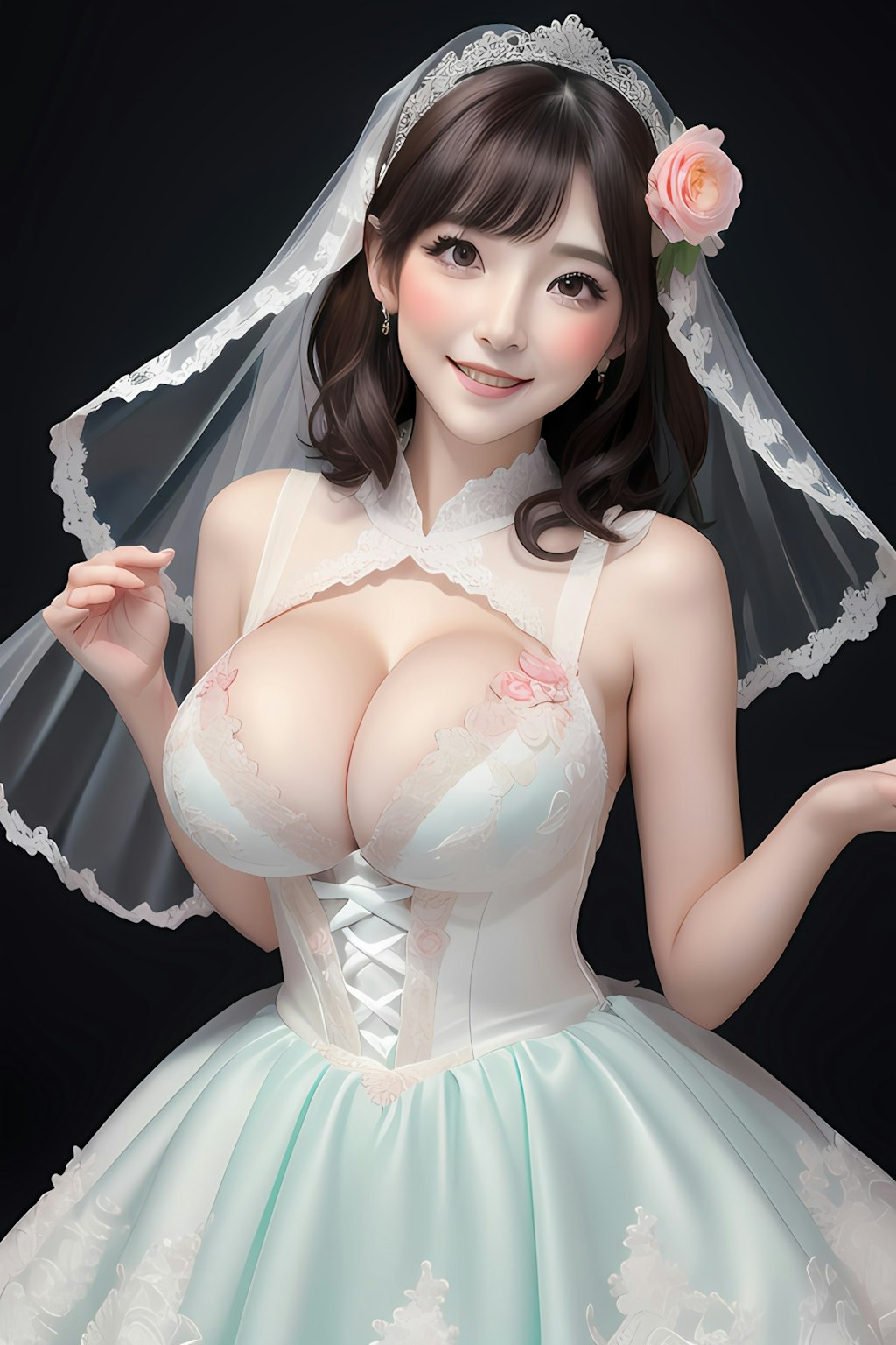 かわいいドレスを着たかわいい女性が見てみたーい