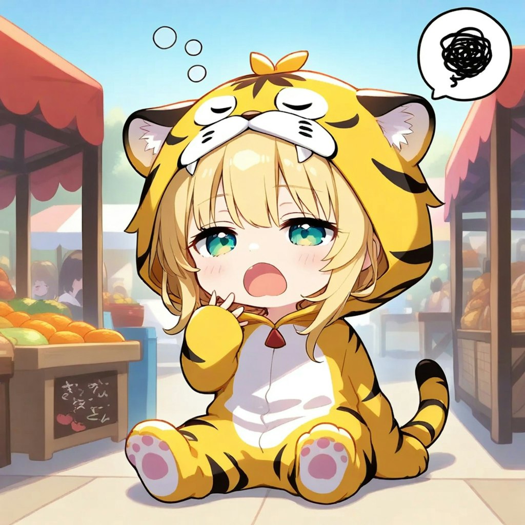 ねむたいがー