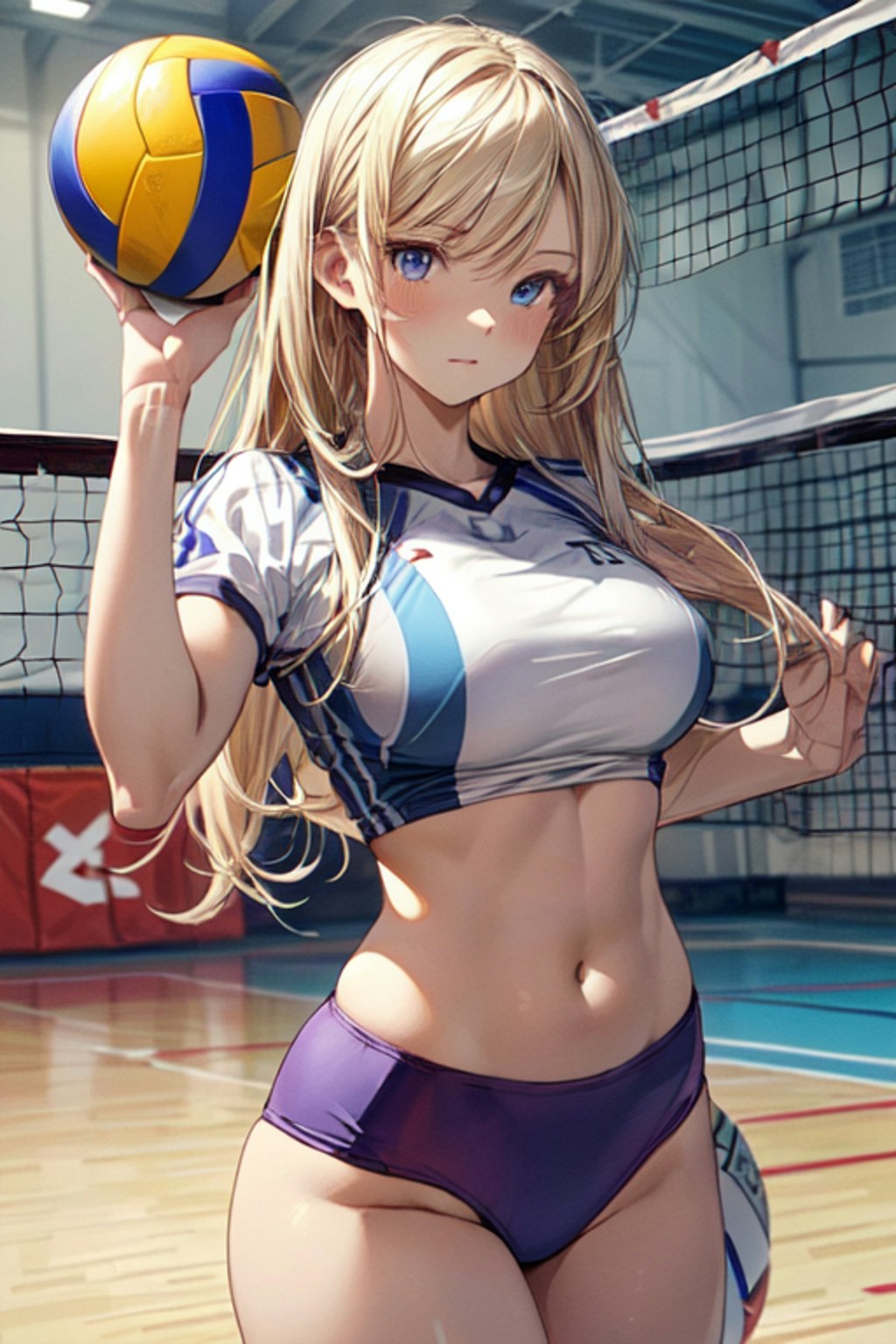 (NSFW) OC Volleyball Player Olivia 01