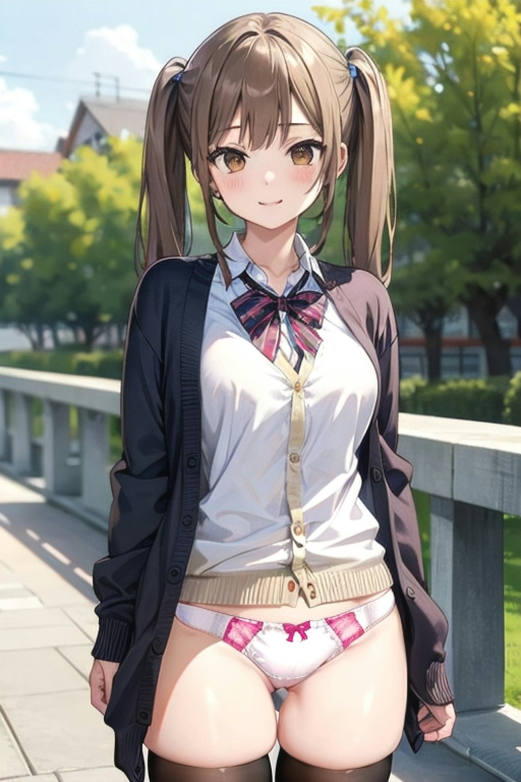 School twintails girl