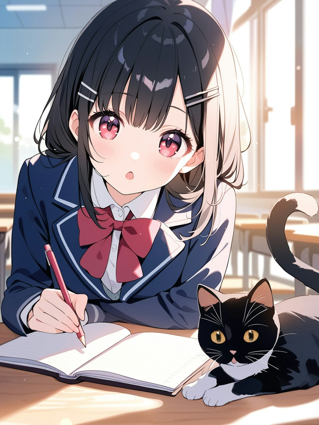 📝🐱