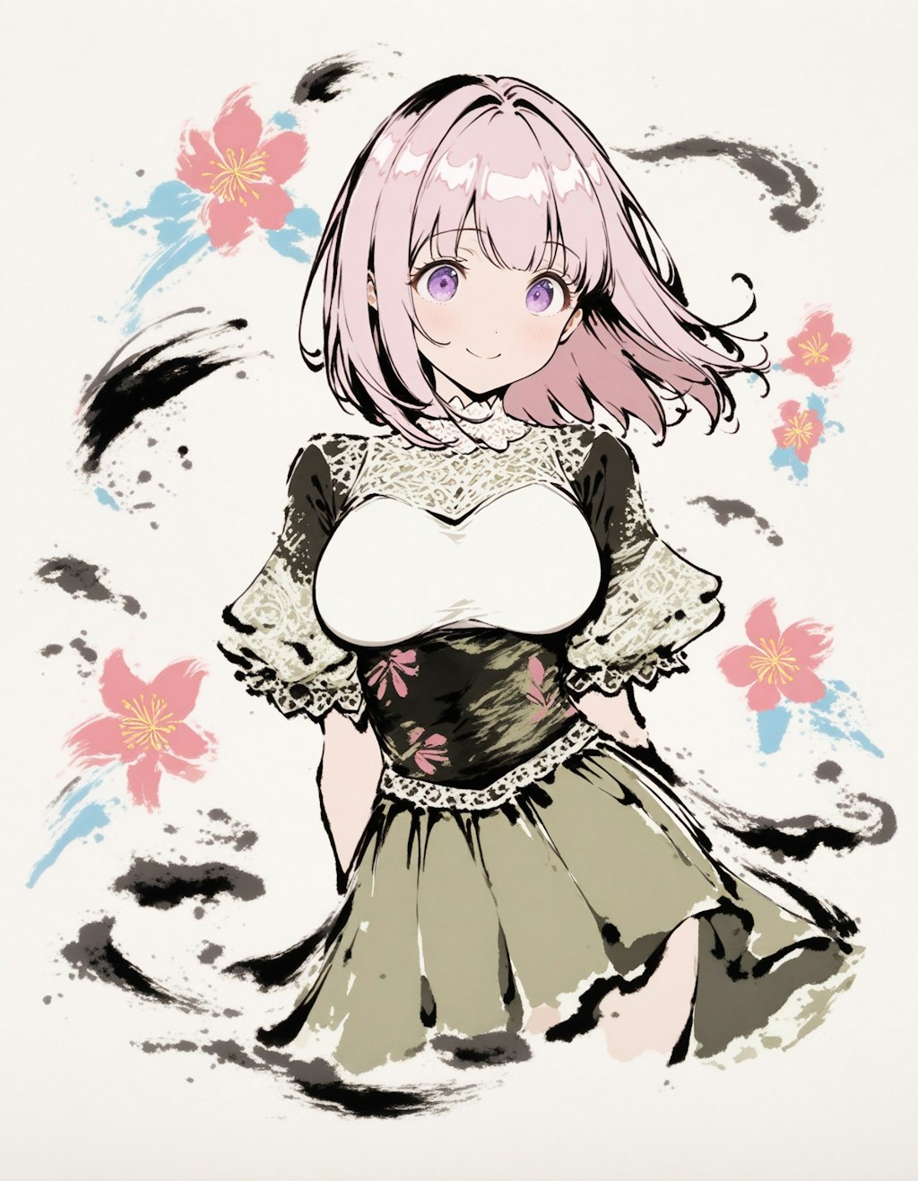 水墨画姉さんXL