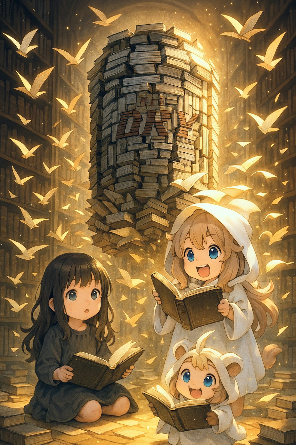 ビール本の少女