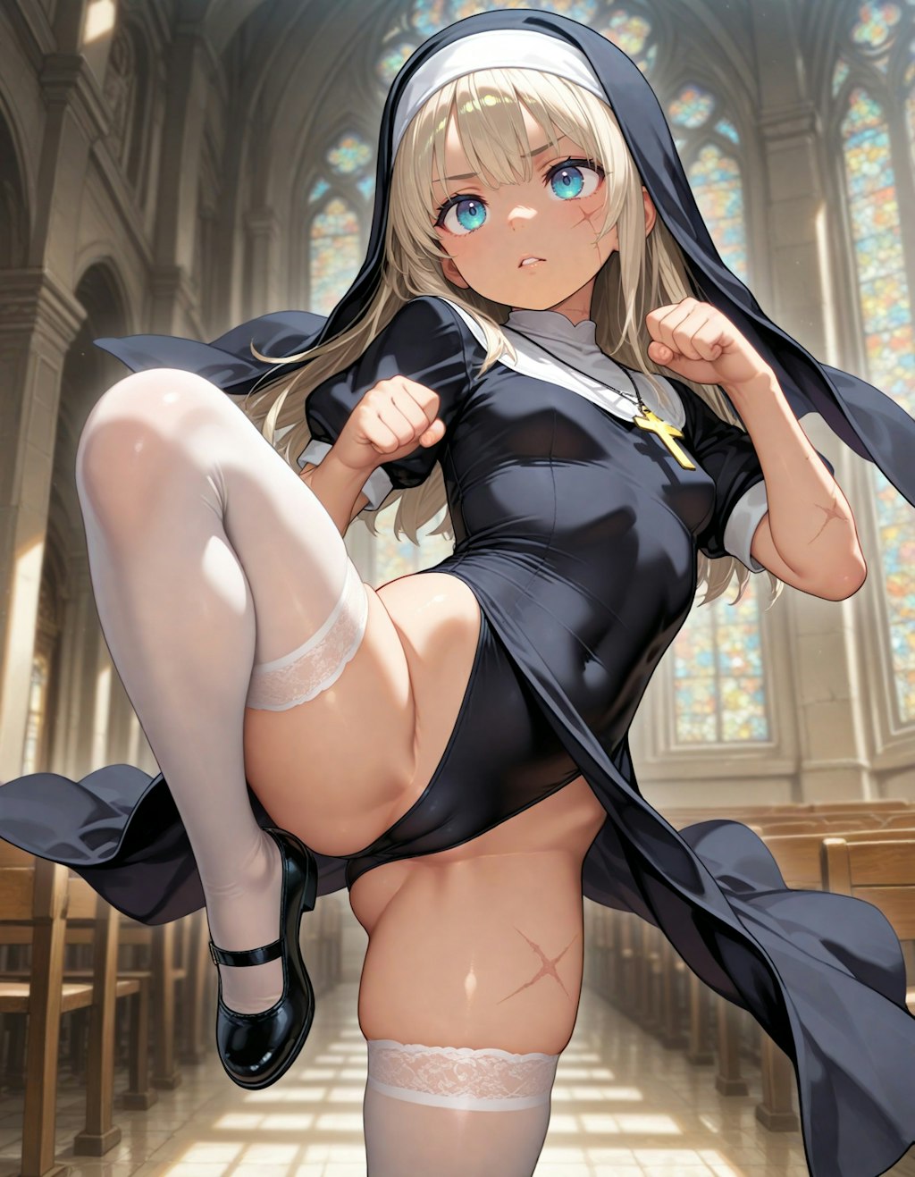 活発修道女