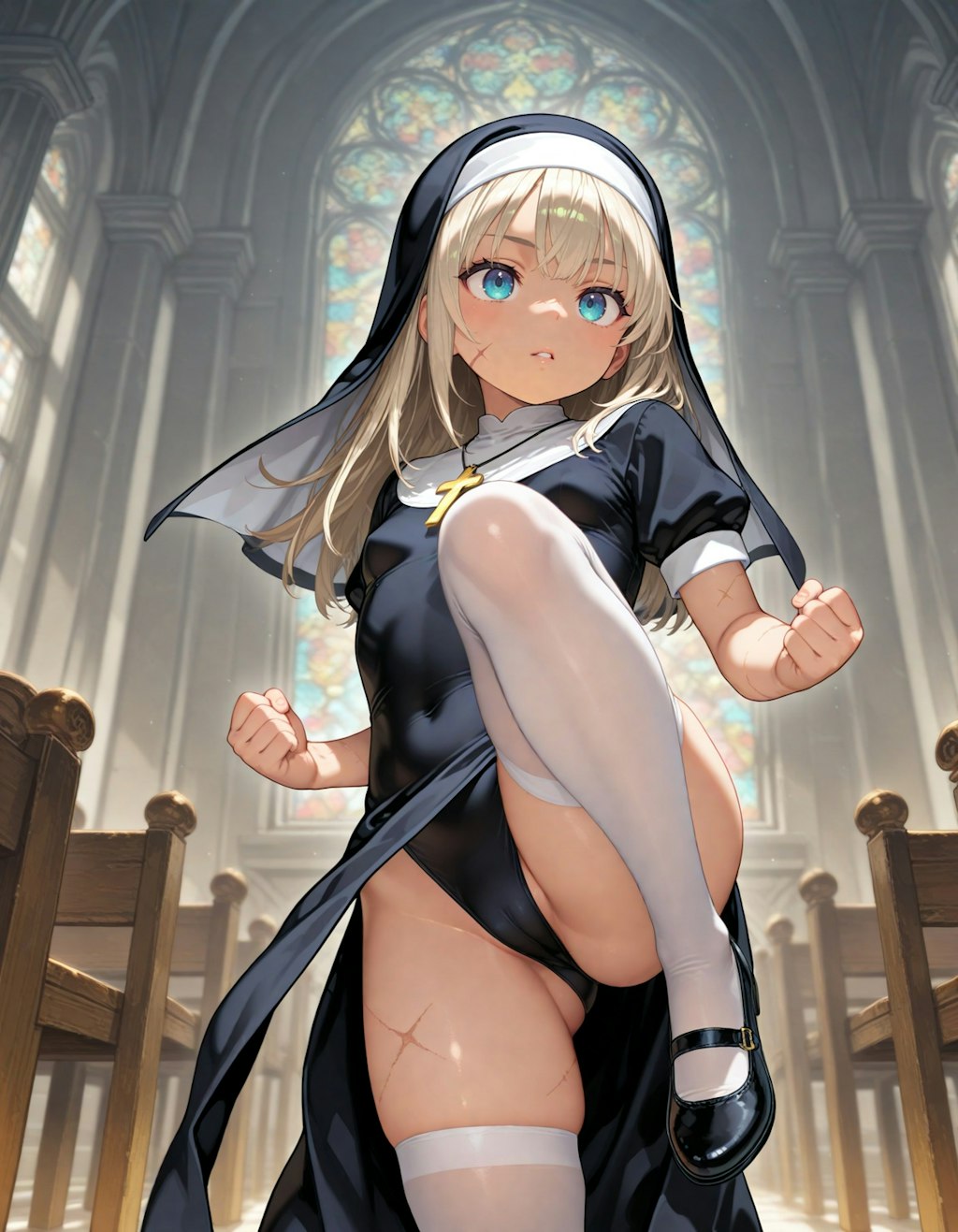 活発修道女