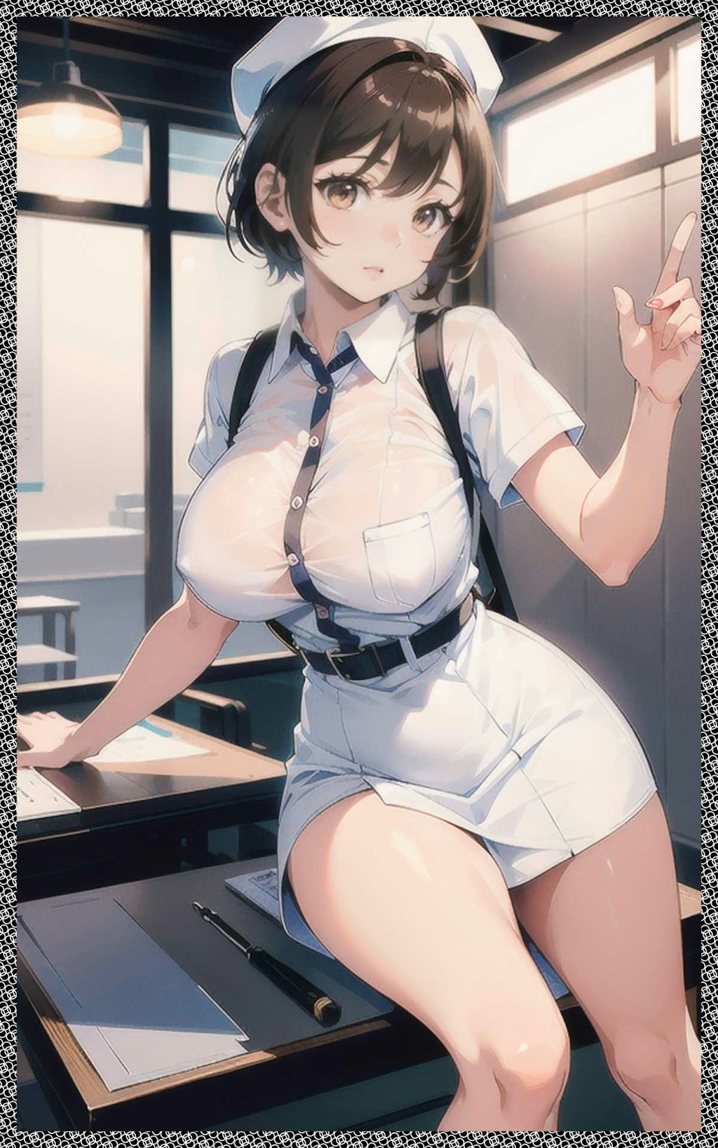 巨乳エロナース　 big tits erotic nurse