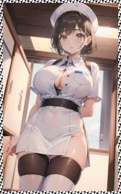 巨乳エロナース　 big tits erotic nurse