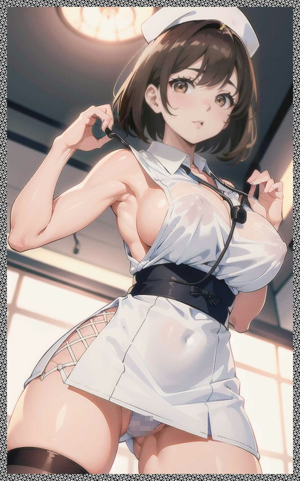 巨乳エロナース　 big tits erotic nurse