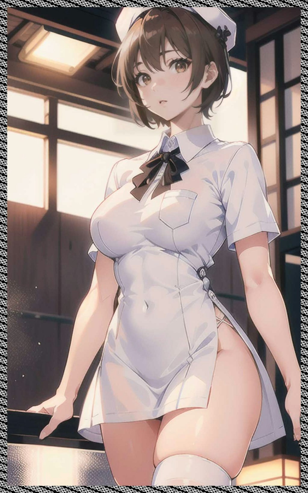 巨乳エロナース　 big tits erotic nurse