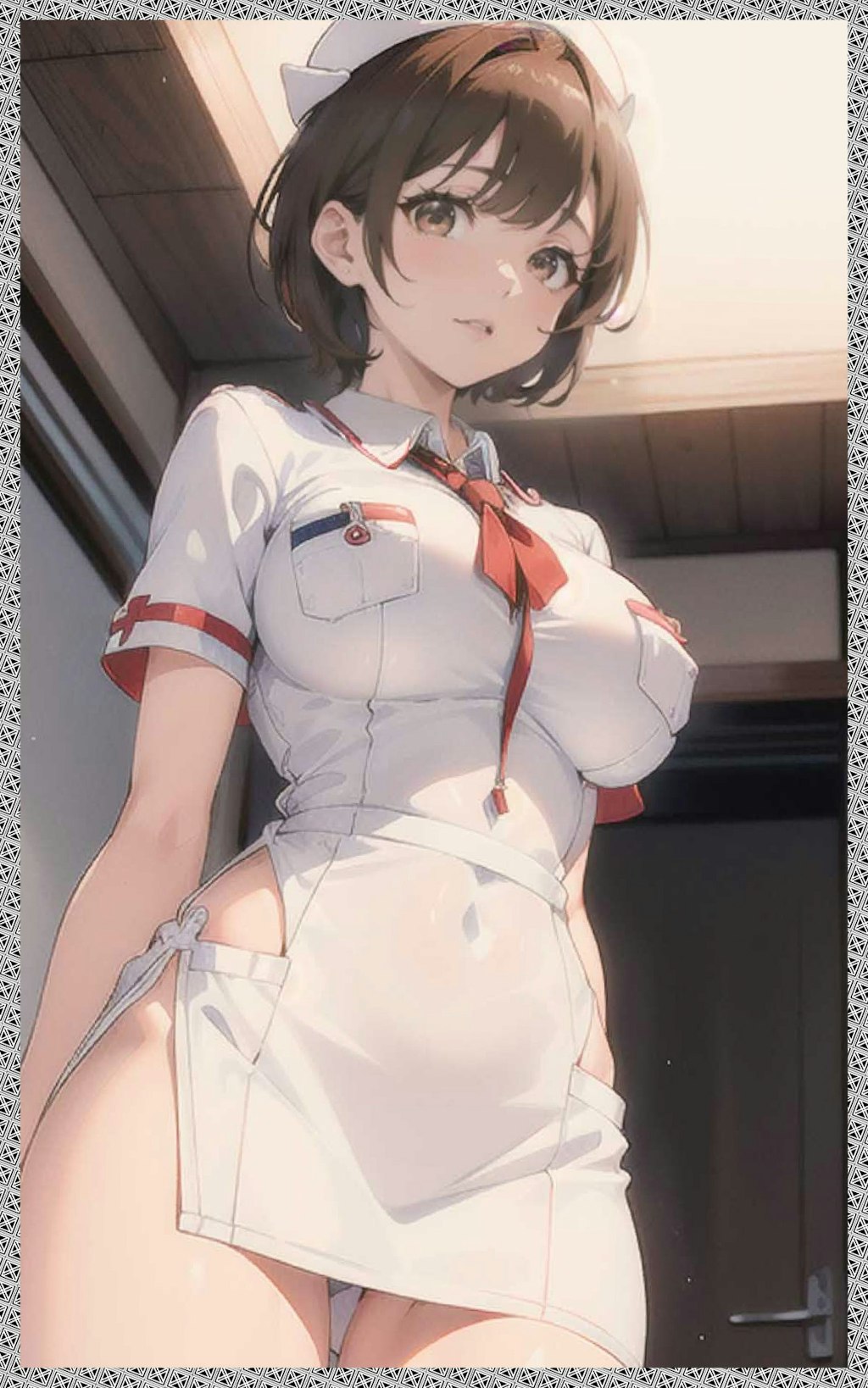 巨乳エロナース　 big tits erotic nurse