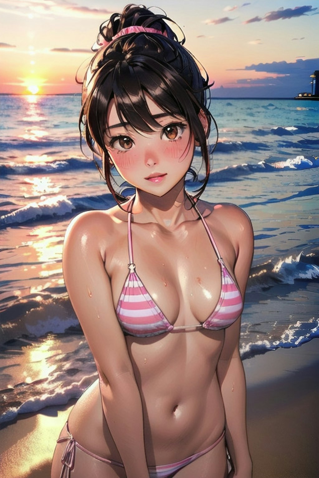 シマシマ水着👙👙👙💕#2