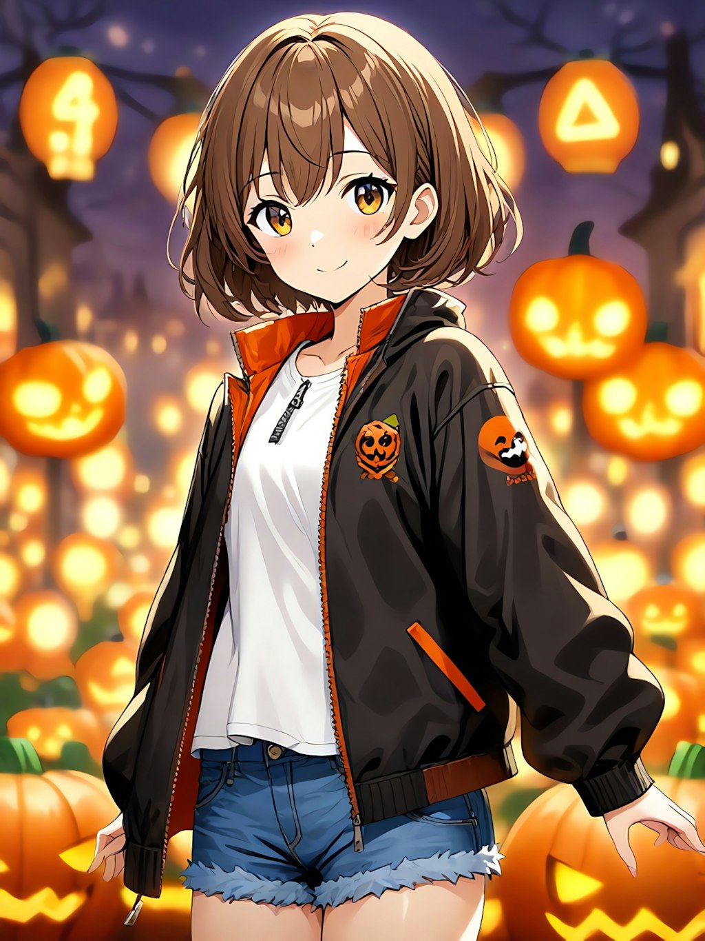 ハロウィン🎃の夜のロリ！