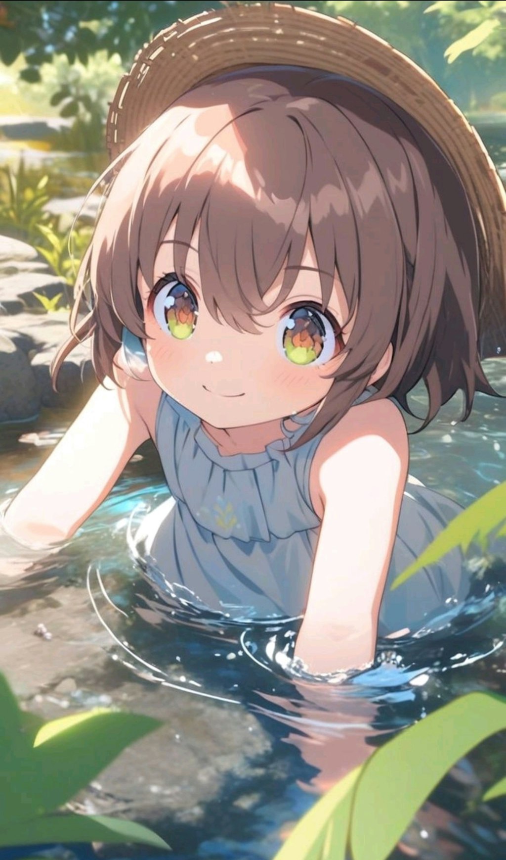 AQUAではないAQUAな小さな女の子