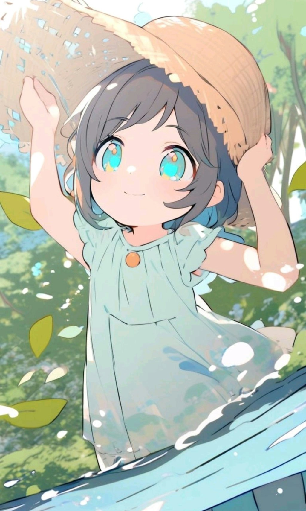 AQUAではないAQUAな小さな女の子