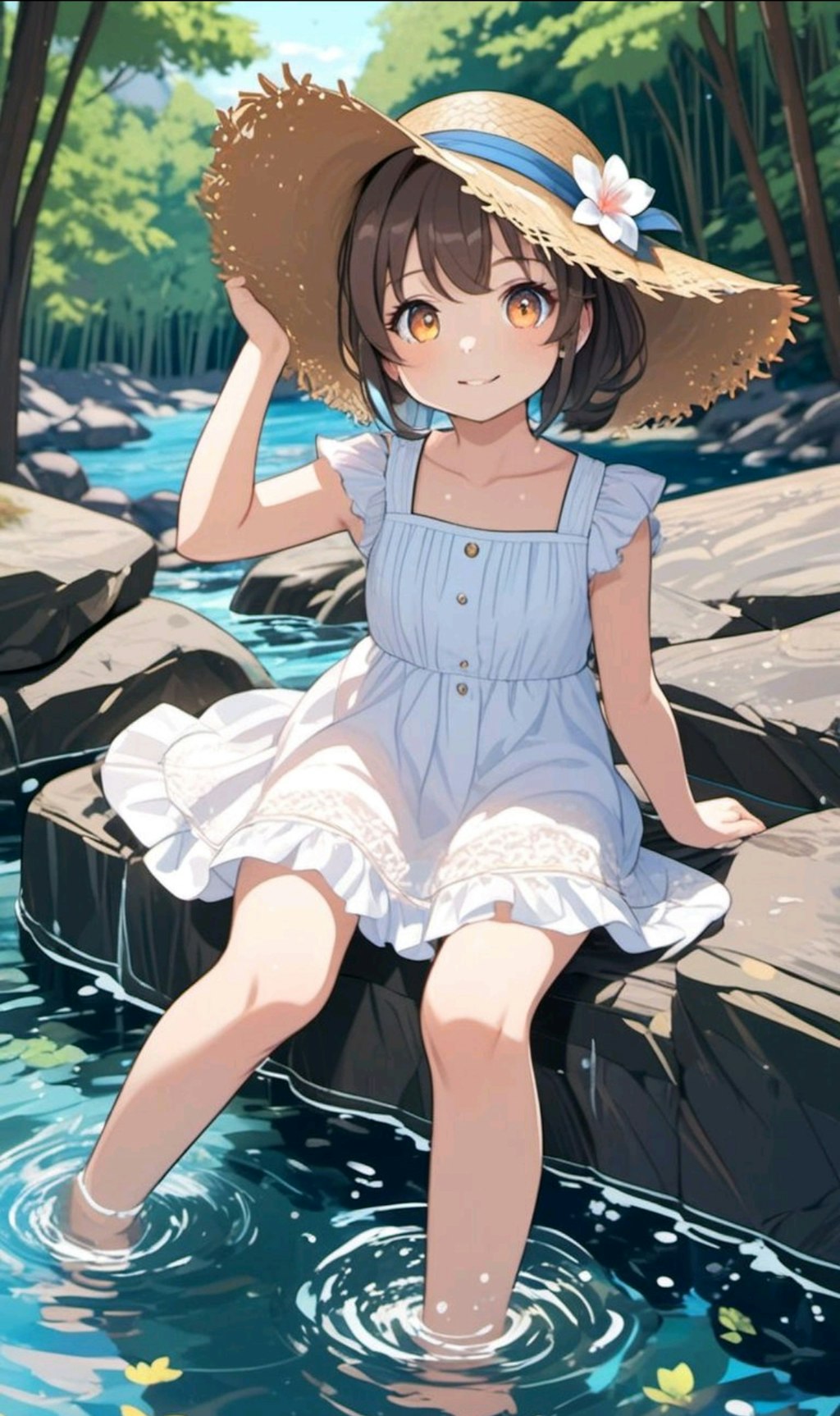 AQUAではないAQUAな小さな女の子