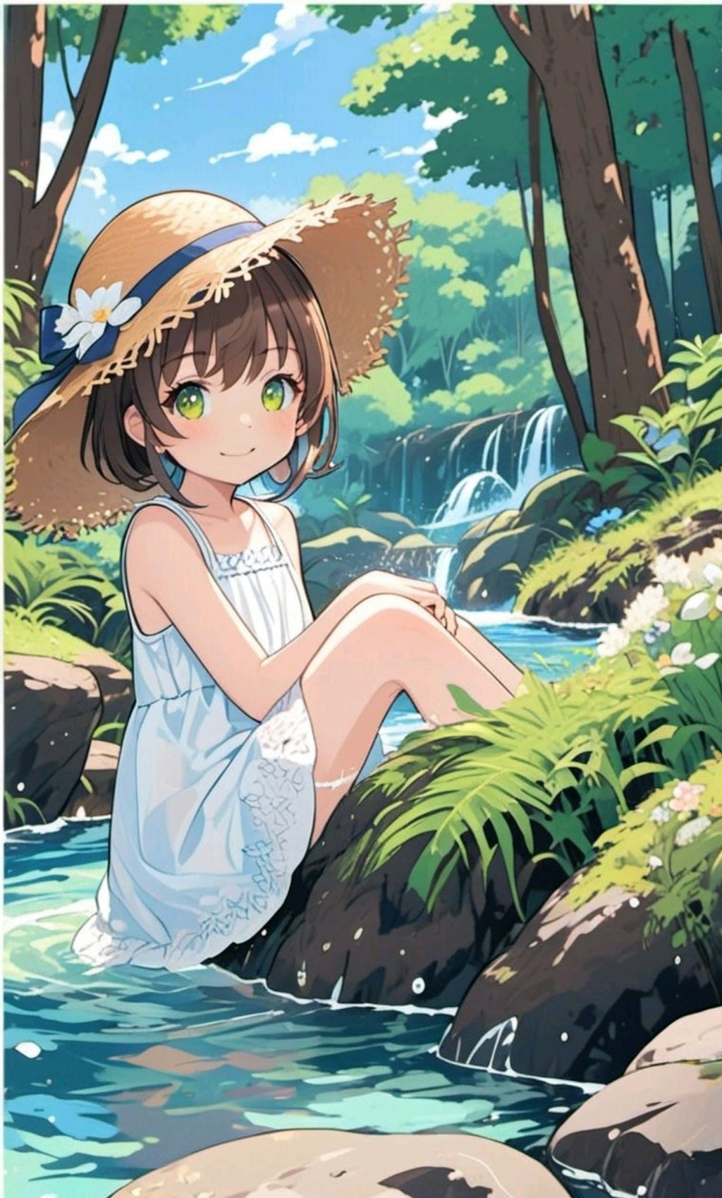 AQUAではないAQUAな小さな女の子