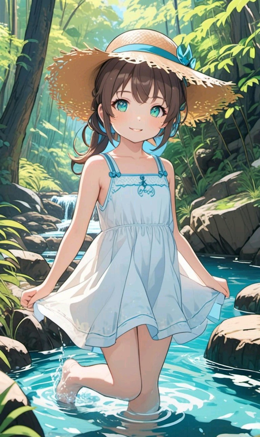 AQUAではないAQUAな小さな女の子