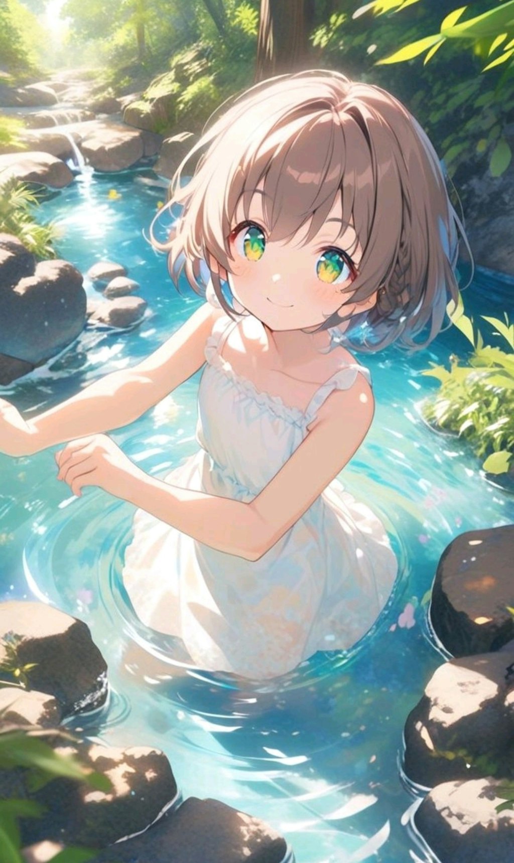 AQUAではないAQUAな小さな女の子