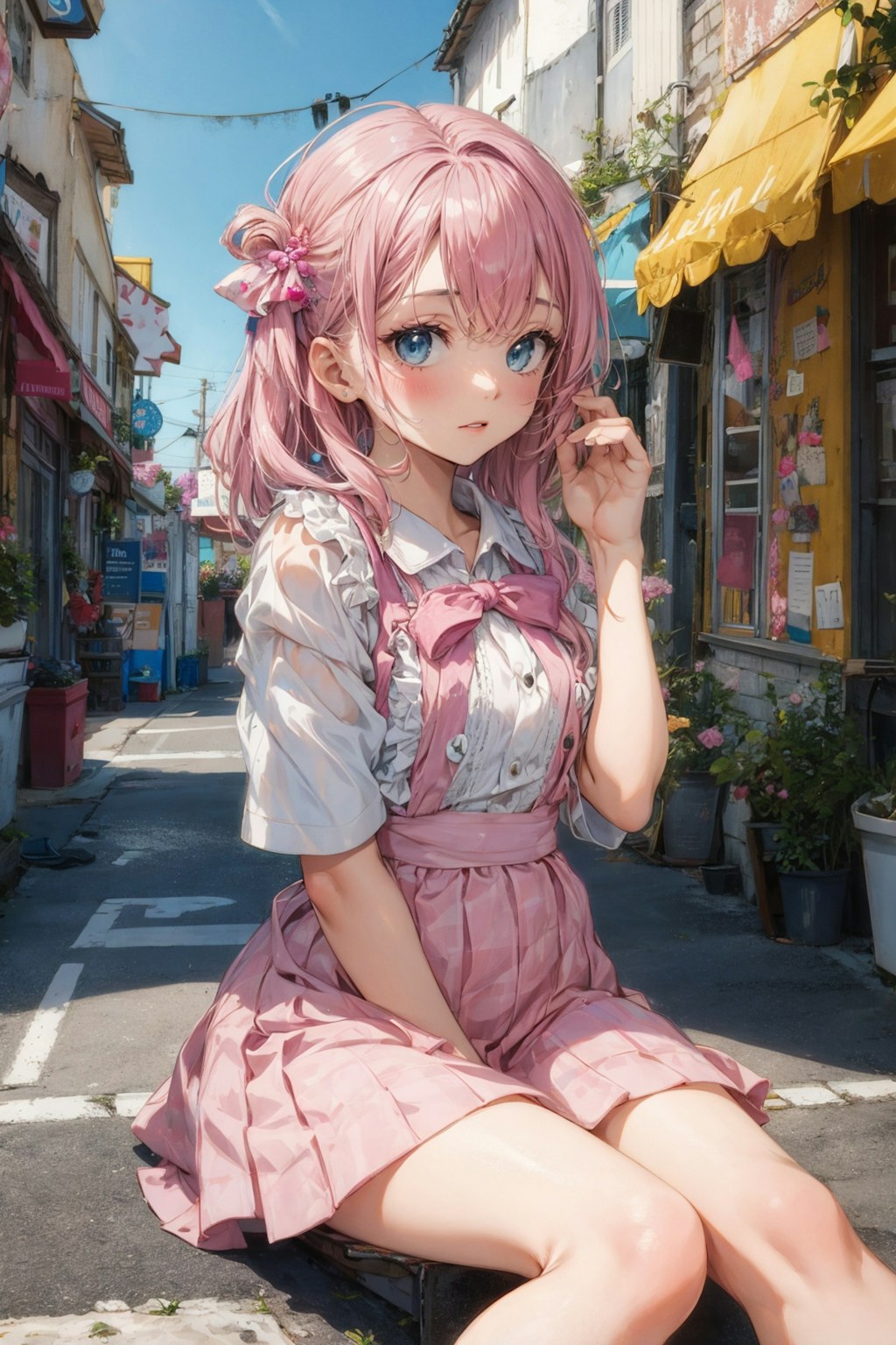 strawberry girl