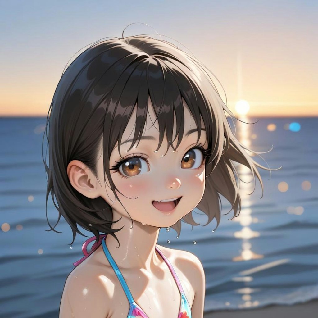海だ！女児だ！