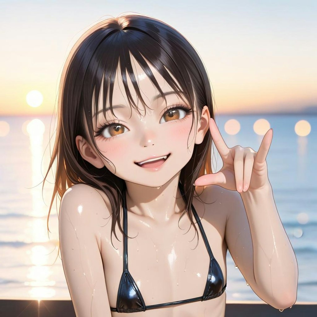 海だ！女児だ！