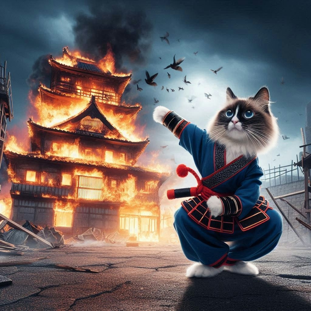 お侍様の戦い方じゃない…