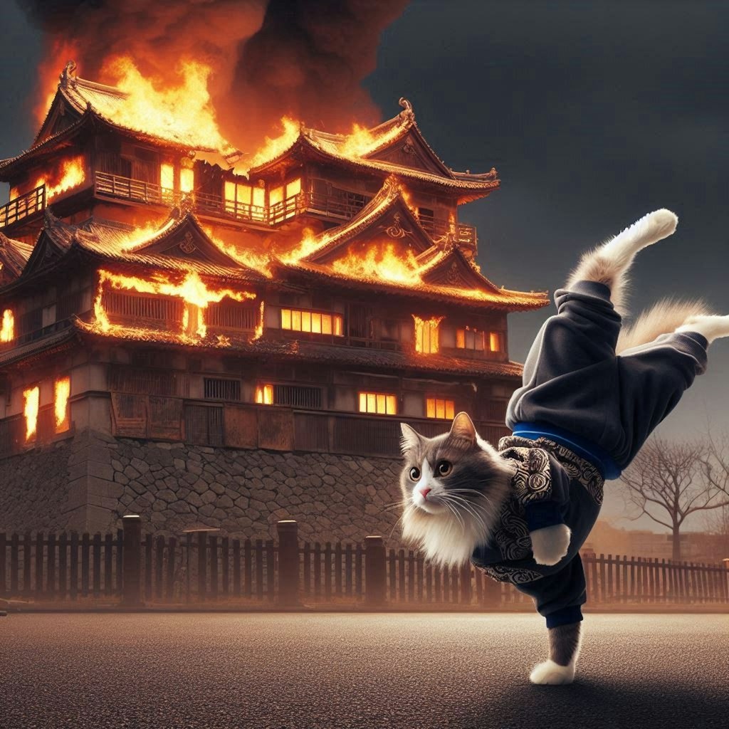 お侍様の戦い方じゃない…