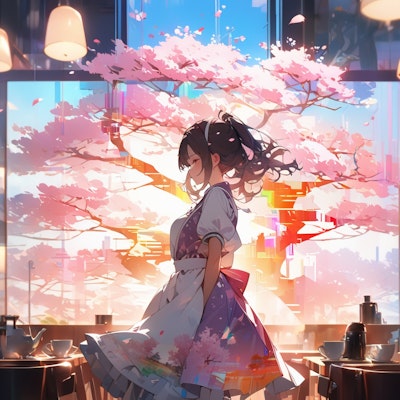 桜カフェ