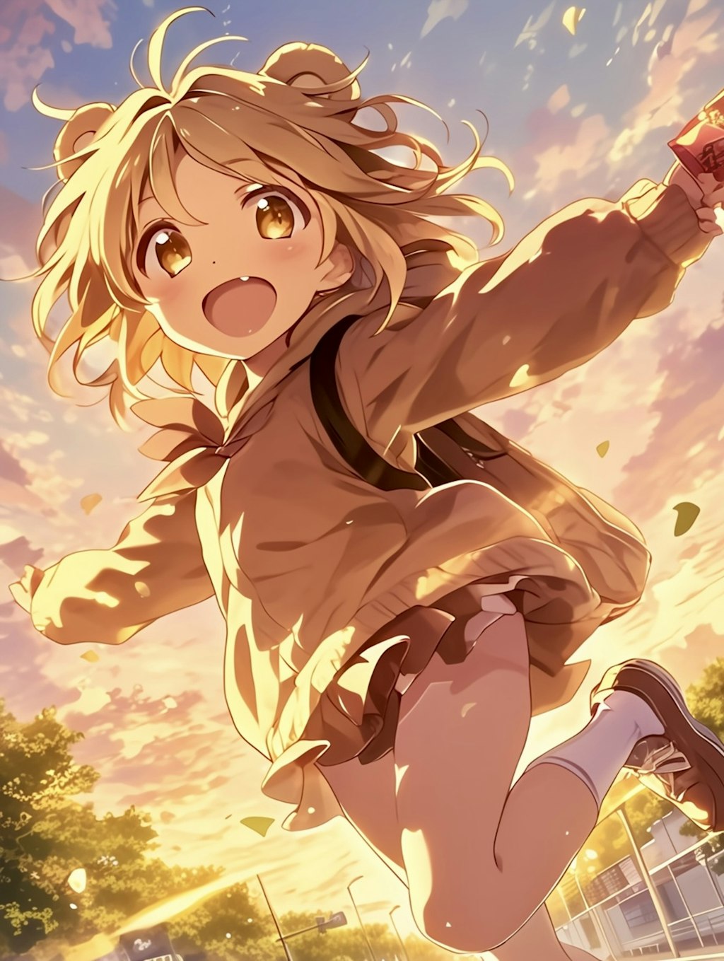 今日も放課後、全力ジャンプ！🐾