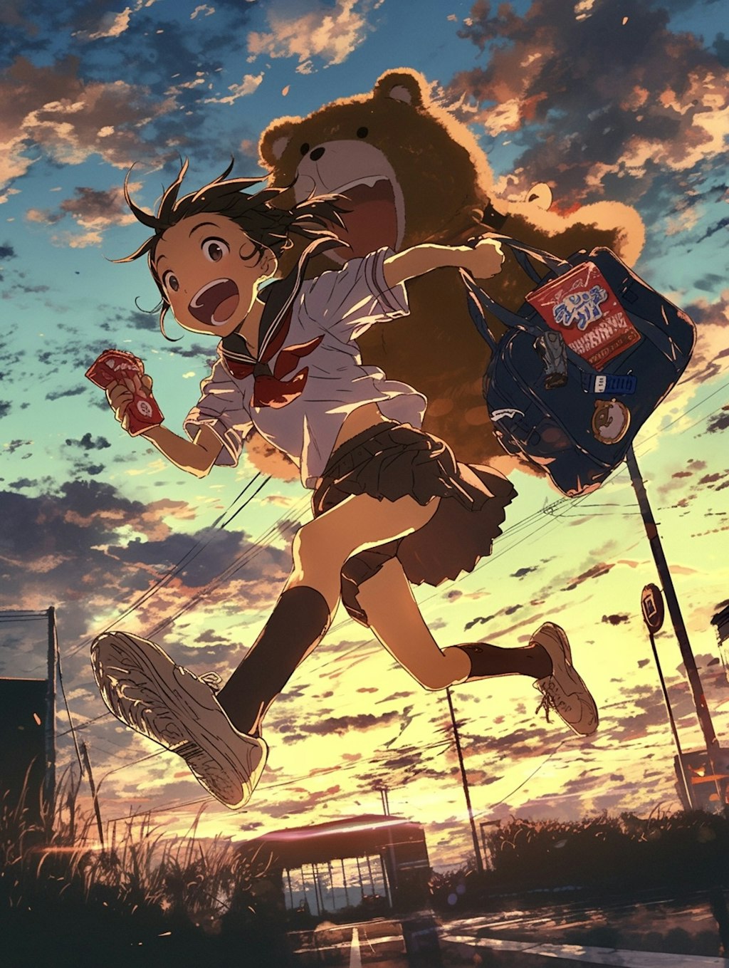 今日も放課後、全力ジャンプ！🐾