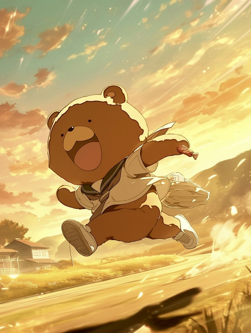今日も放課後、全力ジャンプ！🐾