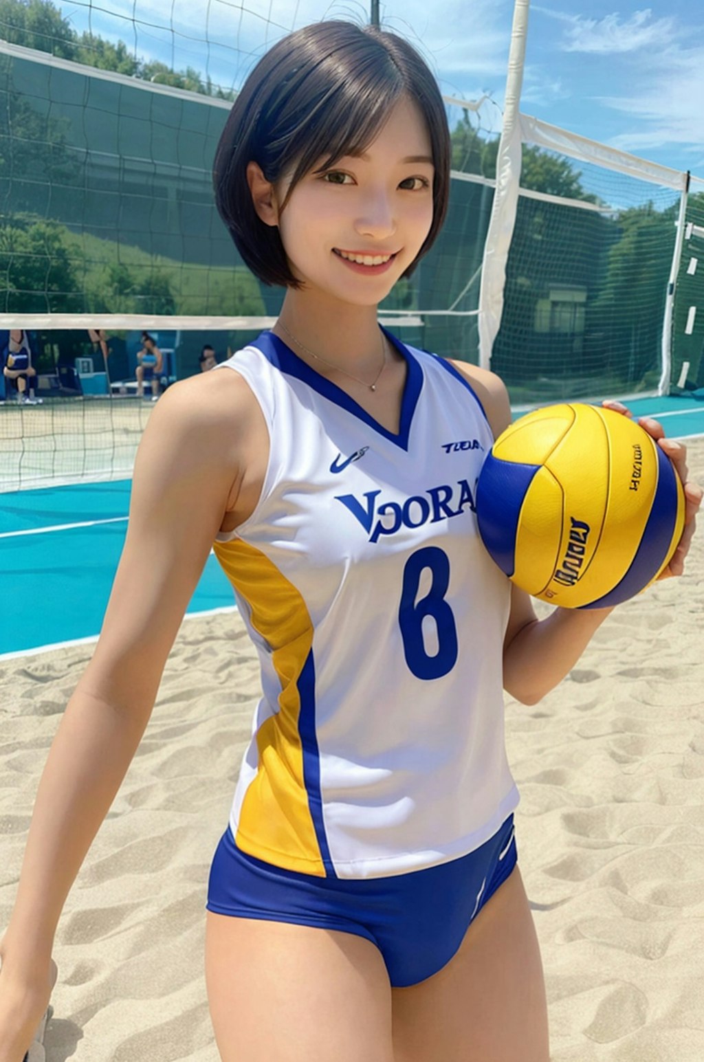 Volleyball girl