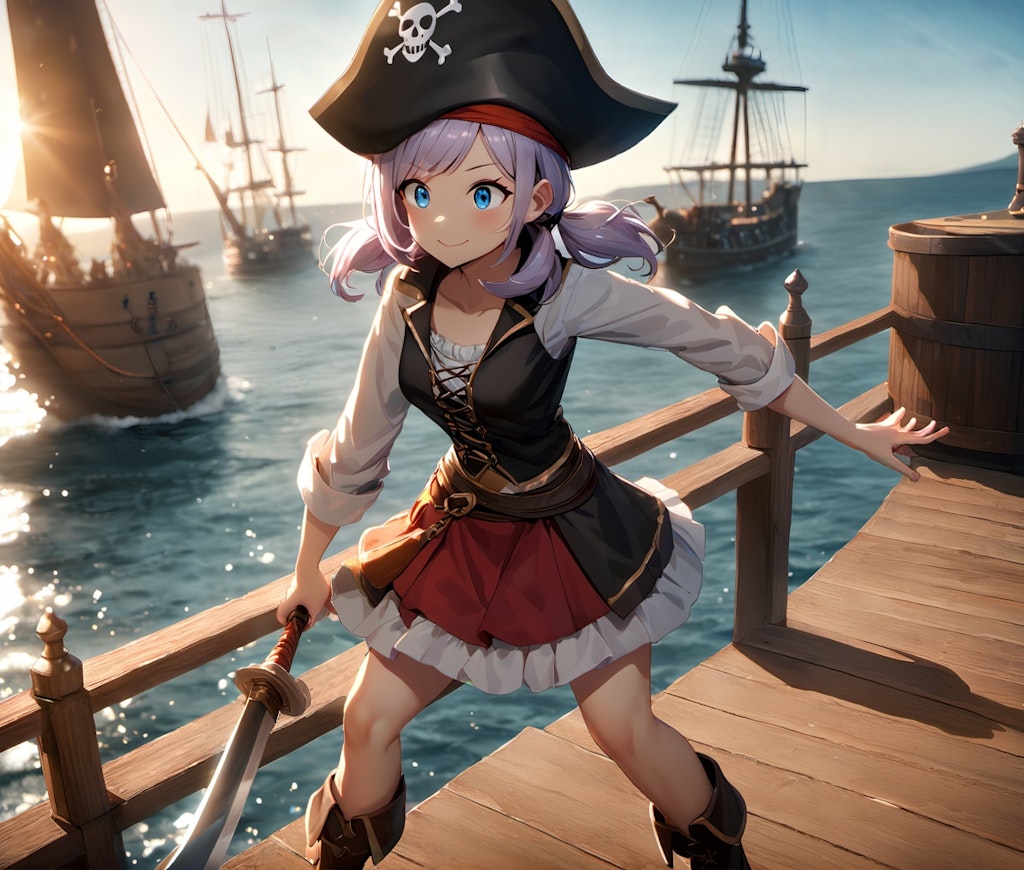 海賊団の少女