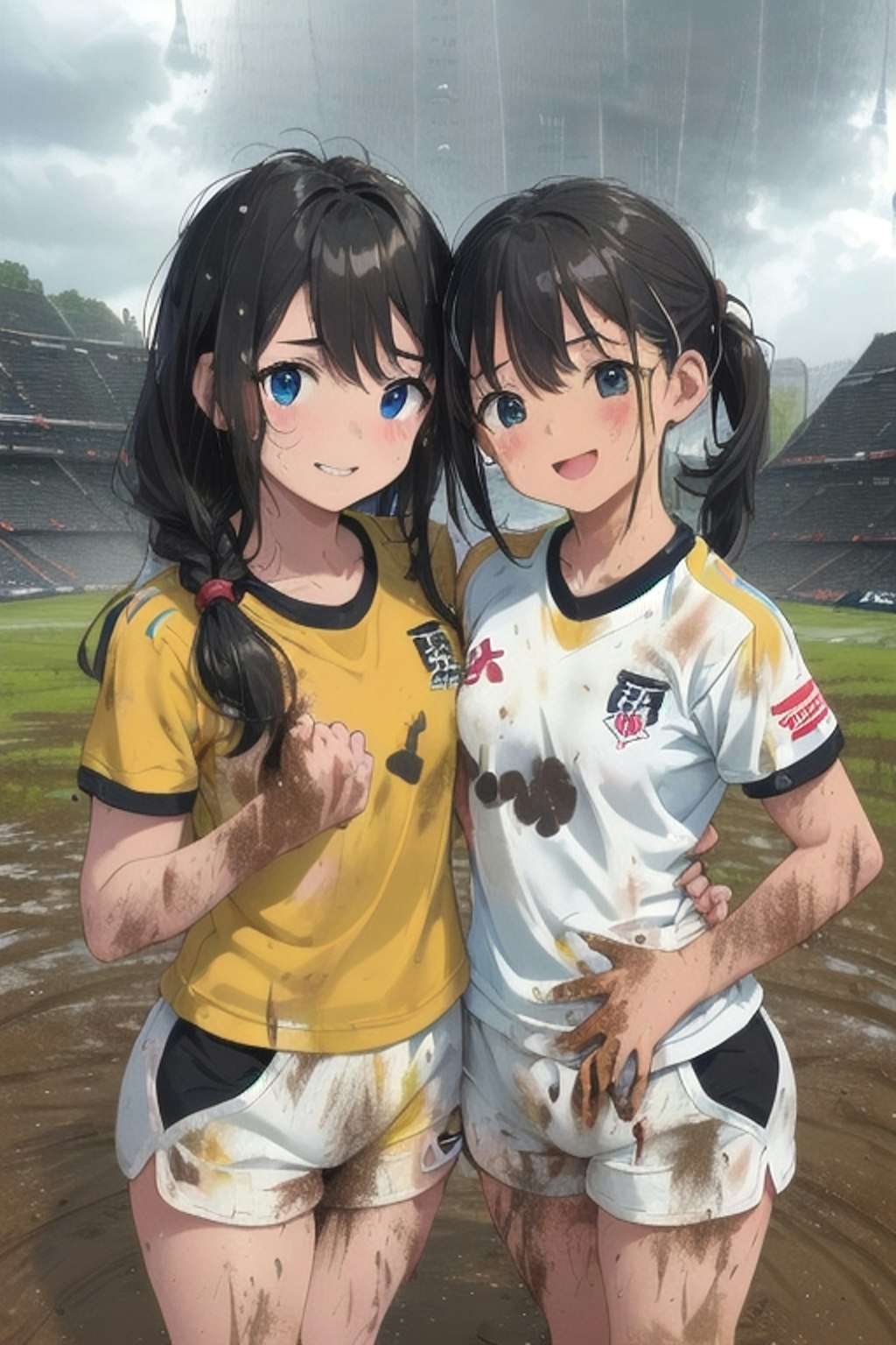 🏉泥まみれの女子ラグビー 67