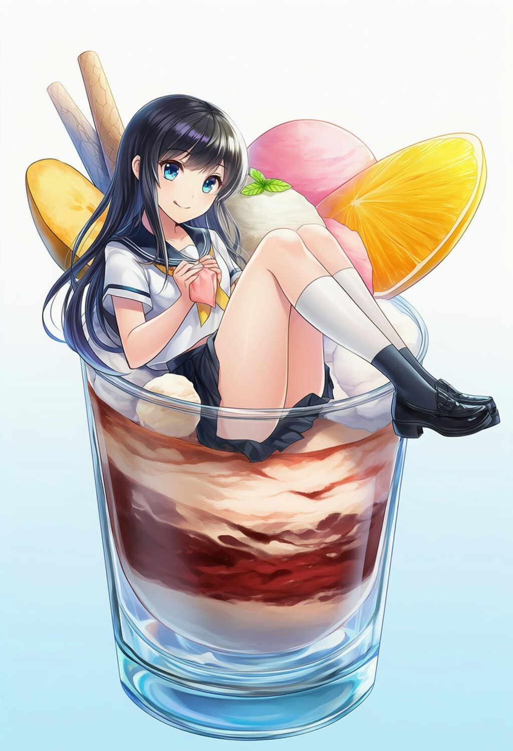 特製アイスを召し上がれ💛