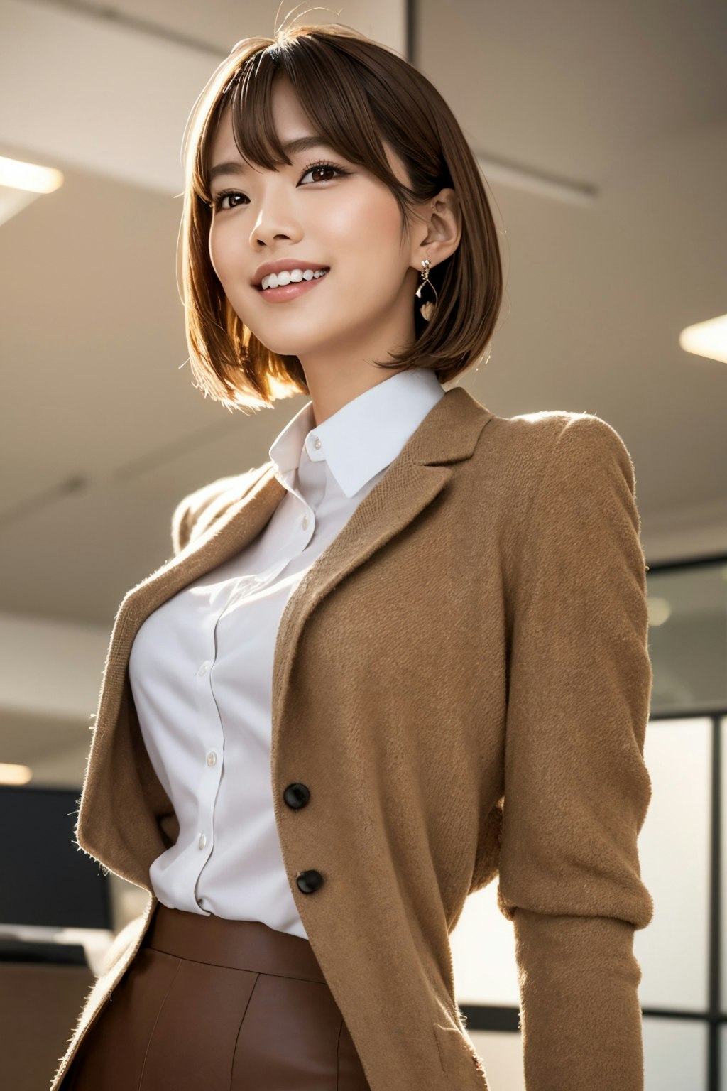 OLの れなちゃん（オンオフ）