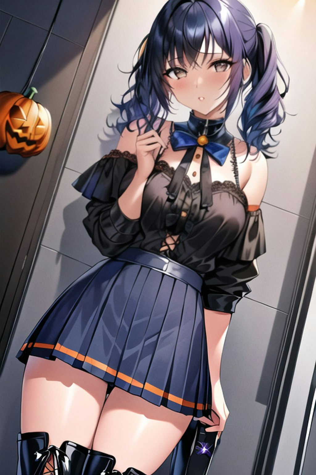 ハロウィン衣装の吾妻鈴音ちゃん