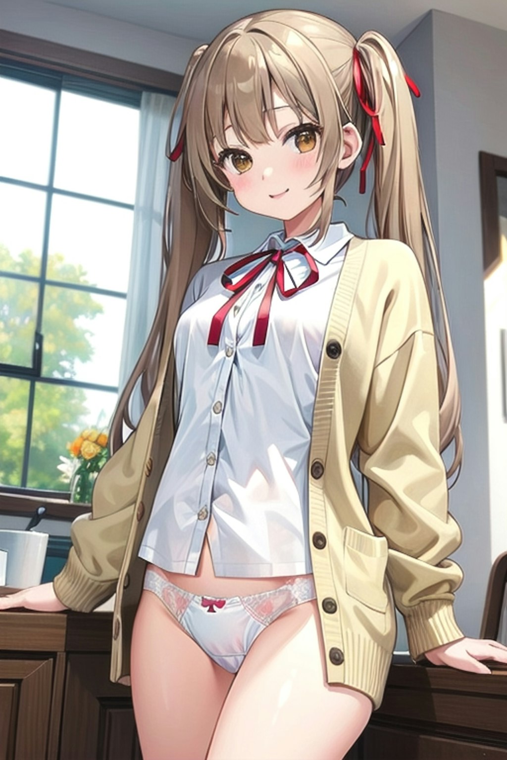 School twintails girl