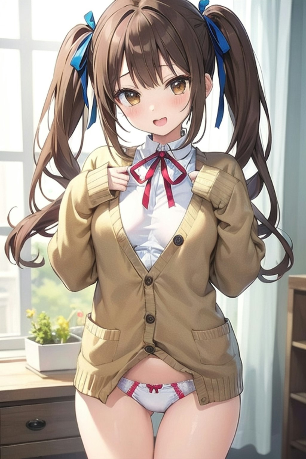 School twintails girl