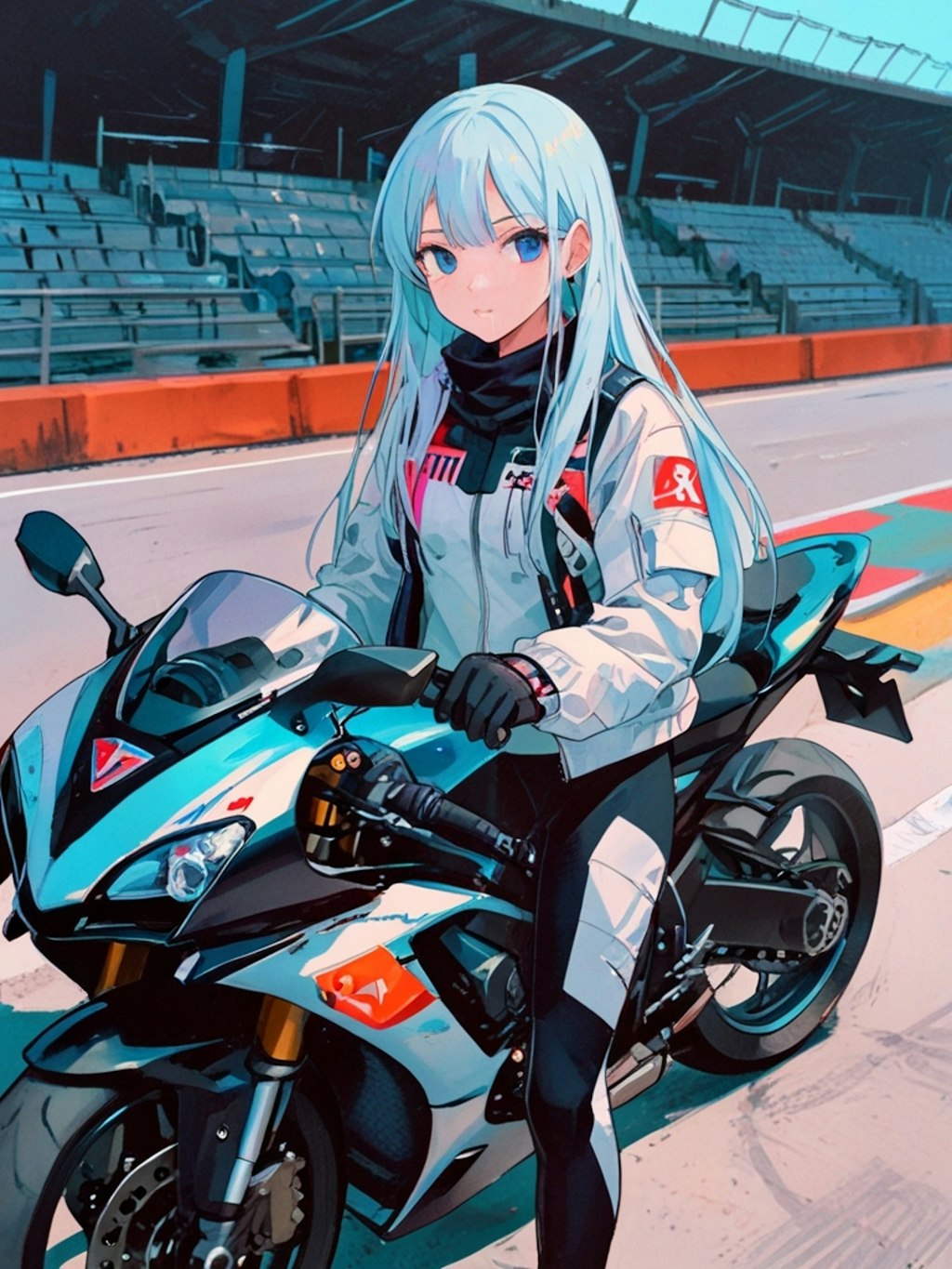 FROSTちゃん、バイクレーサー編