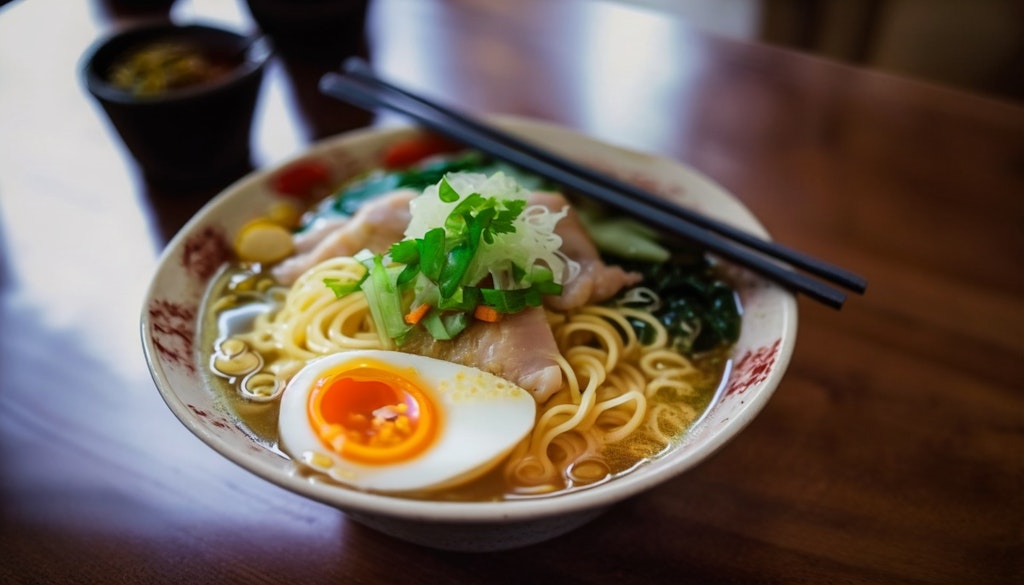 ラーメン屋「ちちぷい」醤油ラーメン　1500円