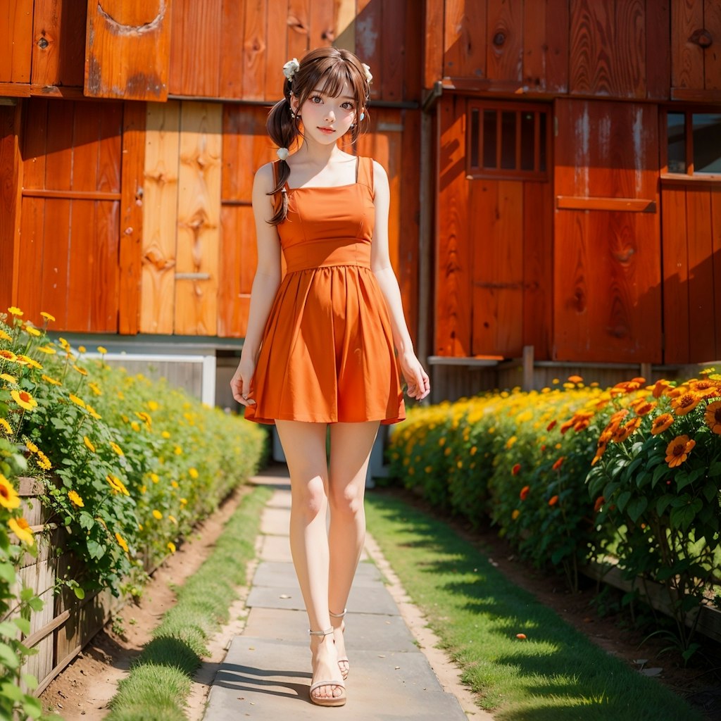 Helenium Flower Girl