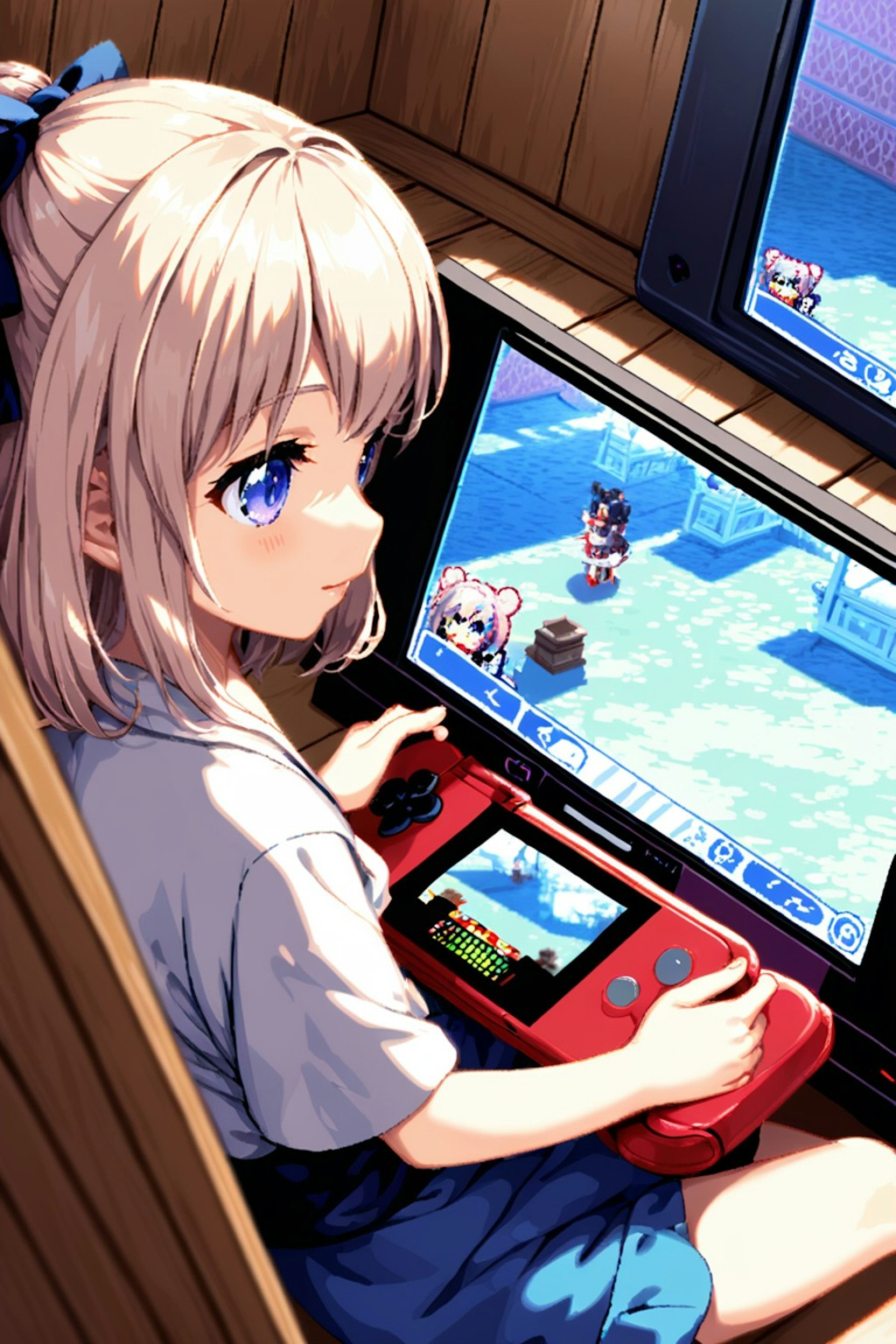 レトロゲーム風