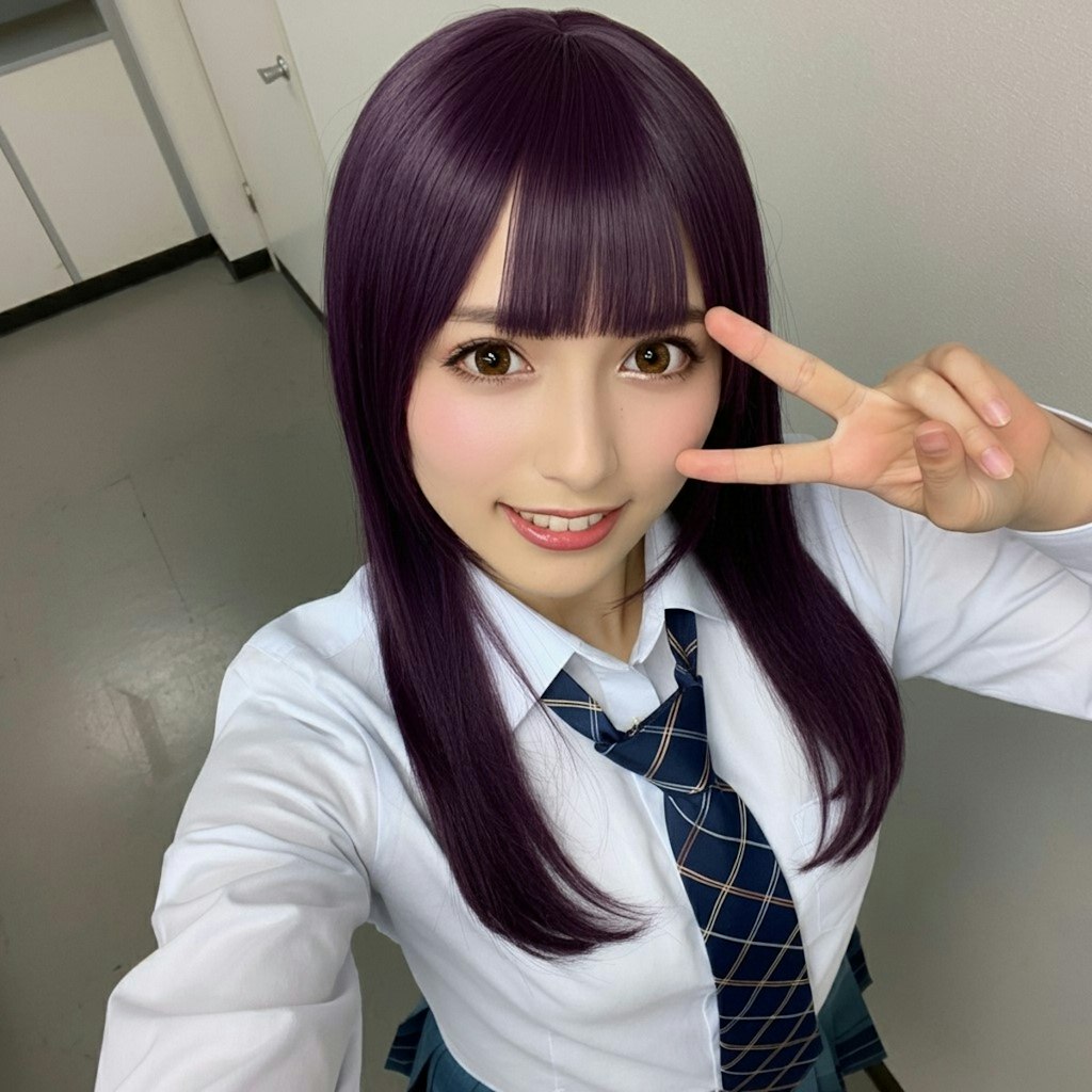 控室で撮影したアイドルのインスタ投稿