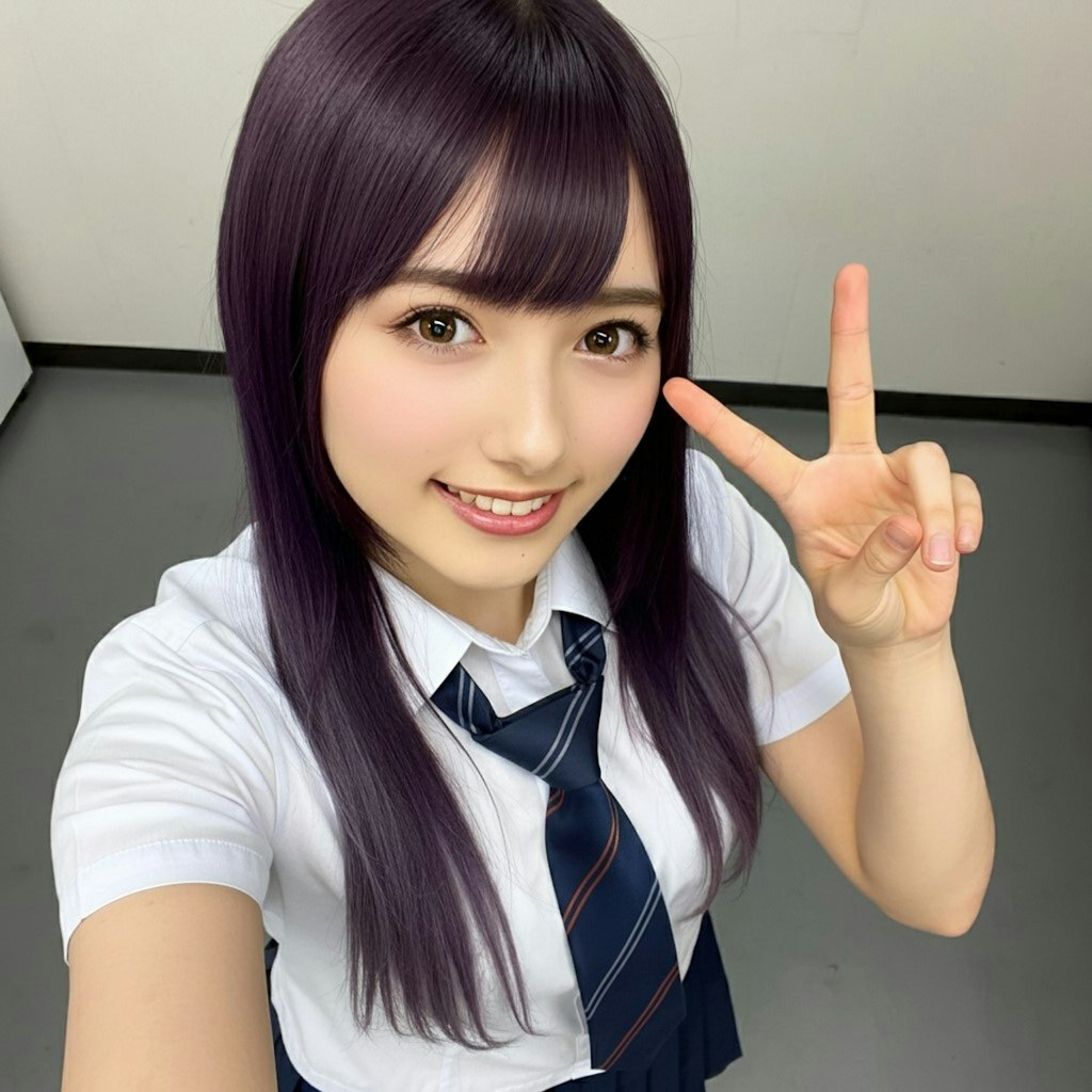 控室で撮影したアイドルのインスタ投稿