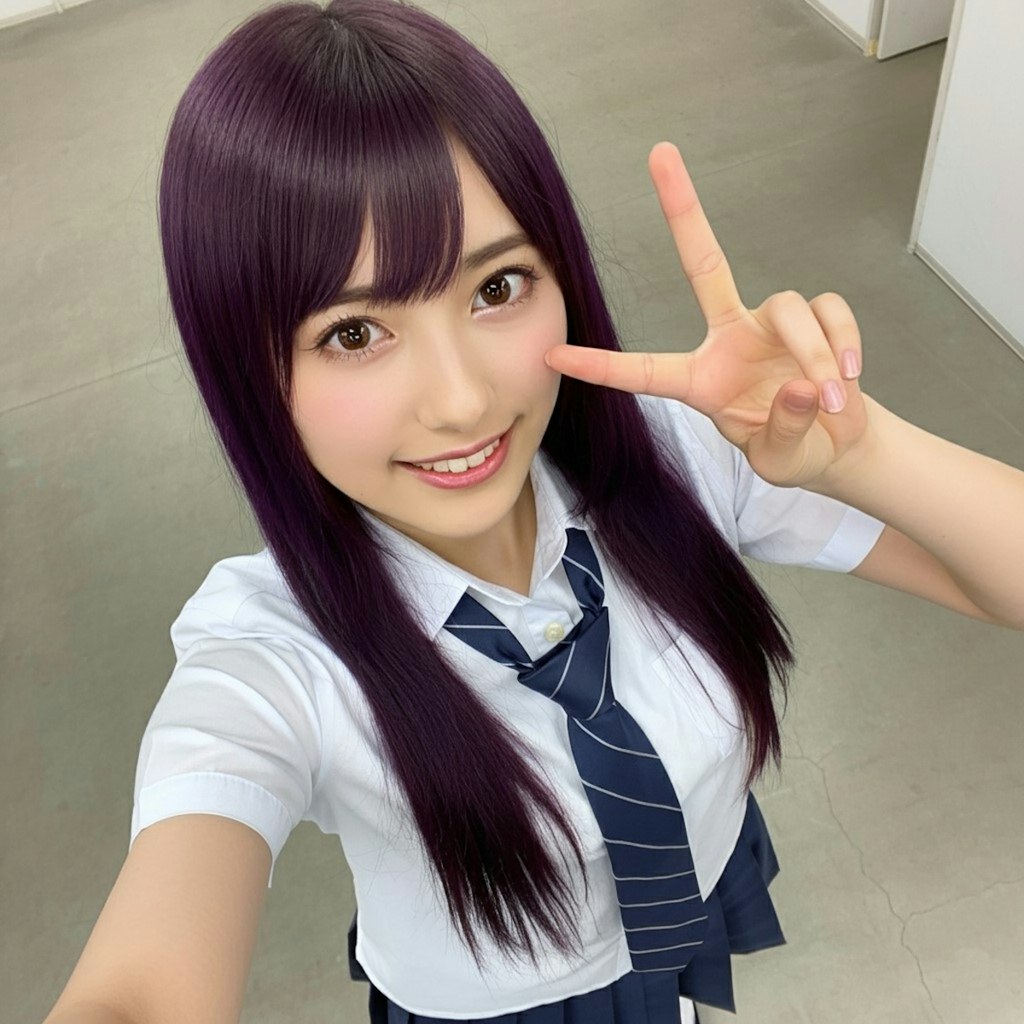 控室で撮影したアイドルのインスタ投稿