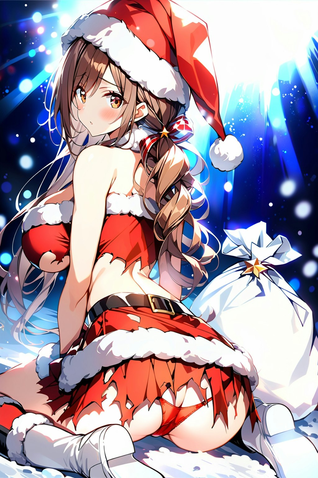 クリスマス　ボロボロサンタコス