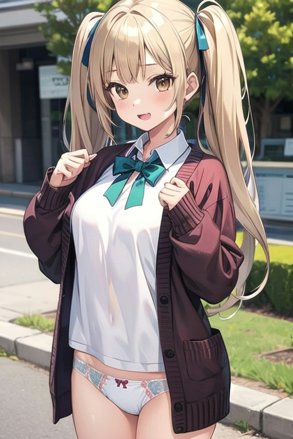 School twintails girl